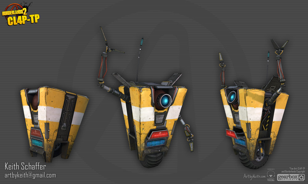 Claptrap Ult Poses